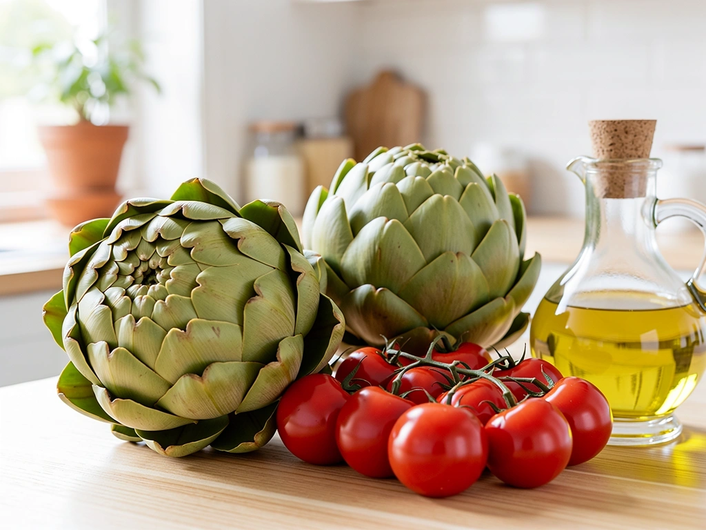 Ingredienti naturali freschi